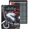 Coffret dessin - 12 pièces - Crayons de couleur + graphite - Cretacolor X Mega Drawing