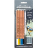 photo-Crayons pastel - 5 couleurs + estompe + gomme mie de pain - Cretacolor Fine Art