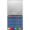 Crayons de couleur aquarelle - Boîte métal - 24 couleurs - Cretacolor - Marino