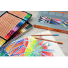 Crayons de couleur pastel - Boîte métal - 72 couleurs - Cretacolor - Pastel Pencils