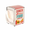 photo-Distributeur de serviettes en papier - Vintage - Diner américaine - Serviettes incluses