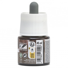 Encre aquarelle - Gris tourterelle - 49 - Illustration, BD, manga, calligraphie - Colorex - Pébéo - 45ml