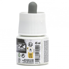 Encre aquarelle - Blanc - 54 - Illustration, BD, manga, calligraphie - Colorex - Pébéo - 45ml