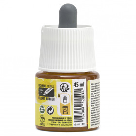 Encre aquarelle - Jaune citron - 01 - Illustration, BD, manga, calligraphie - Colorex - Pébéo - 45ml