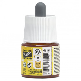 Encre aquarelle - Jaune primaire - 02 - Illustration, BD, manga, calligraphie - Colorex - Pébéo - 45ml