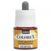 photo-Encre aquarelle - Jaune foncé - 04 - Illustration, BD, manga, calligraphie - Colorex - Pébéo - 45ml