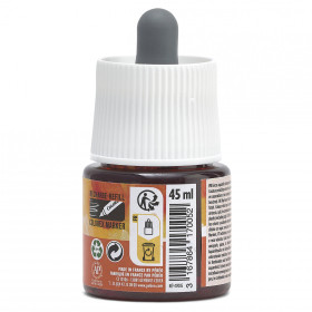 Encre aquarelle - Orange - 05 - Illustration, BD, manga, calligraphie - Colorex - Pébéo - 45ml