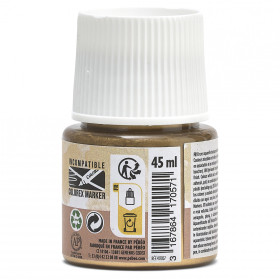 Encre aquarelle - Or pâle - 57 - Illustration, BD, manga, calligraphie - Colorex - Pébéo - 45ml