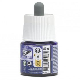 Encre aquarelle - Bleu nuit - 18 - Illustration, BD, manga, calligraphie - Colorex - Pébéo - 45ml