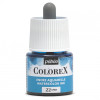 photo-Encre aquarelle - Cyan - 22 - Illustration, BD, manga, calligraphie - Colorex - Pébéo - 45ml