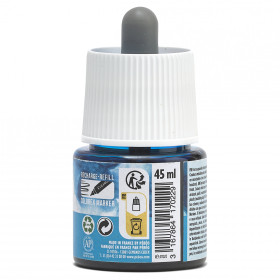 Encre aquarelle - Cyan - 22 - Illustration, BD, manga, calligraphie - Colorex - Pébéo - 45ml