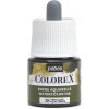 photo-Encre aquarelle - Vert olive - 38 - Illustration, BD, manga, calligraphie - Colorex - Pébéo - 45ml