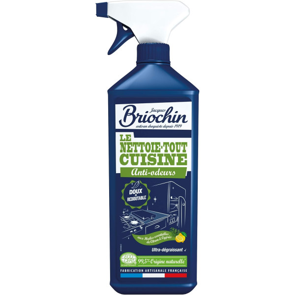 photo-Produit nettoyant - Cuisine - Anti-odeurs - Parfum citron - Nettoie-tout - Briochin - 750ml
