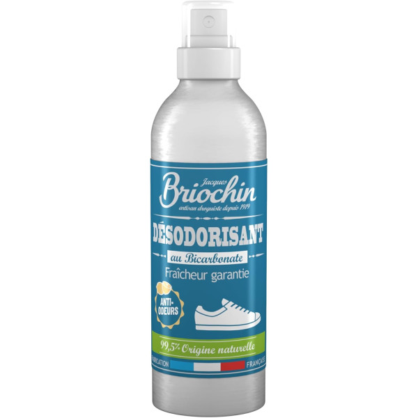 photo-Désodorisant pour chaussures - Au bicarbonate - Parfum citron - Briochin - 200ml