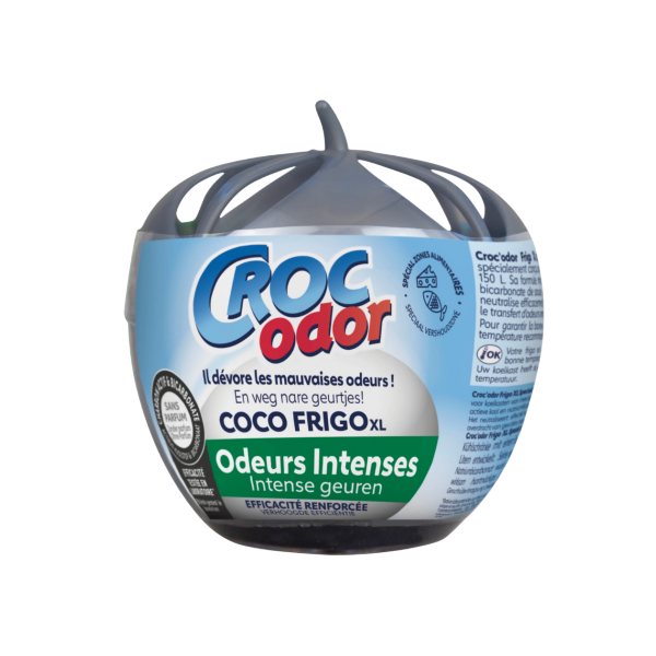 PHOTO-Désodorisant pour frigo - Absorbe les mauvaises odeurs - Croc Odor - Coco frigo XL