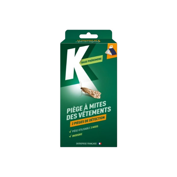 photo-Anti mites - Pièges à mites des vêtements - Sans odeur - Utilisation 3 mois
