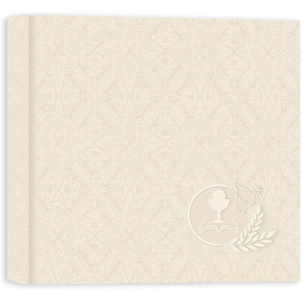 photo-Album photo - Pour communion - Beige - 24x24cm - 13 photos - 20 pages
