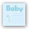 Album photo - Naissance - Bleu - 24x24cm - 20 pages - Cadeau - Enfant