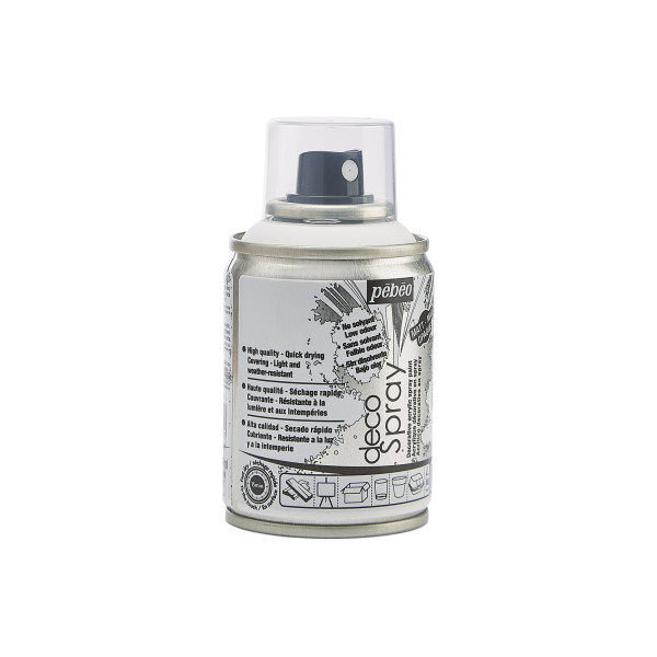 Bombe de peinture - Blanc - 701 - Pébéo - DecoSpray - 100ml - Tous supports
