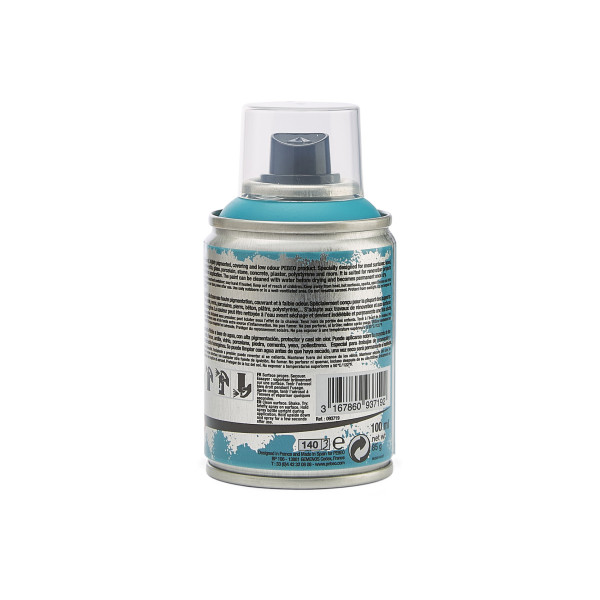 Bombe de peinture - Turquoise - 719 - Pébéo - DecoSpray - 100ml - Tous supports