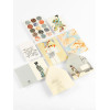 Coffret de correspondance - Papier à lettres + enveloppes + autocollants - Kimono Geisha