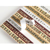 Livret d'étiquettes et stickers - Alphabet vintage - Scrapbooking - 32 feuilles - 250 étiquettes