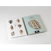 Livret d'étiquettes et stickers - Coquillages - Scrapbooking - 32 feuilles - 250 étiquettes
