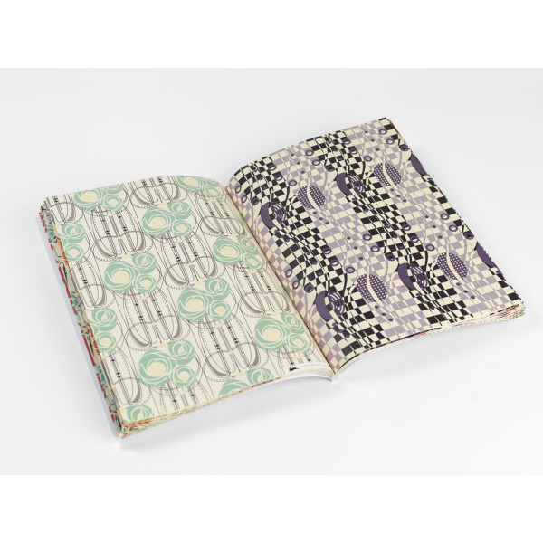Papiers créatifs - Œuvres de Charles Rennie Mackintosh - Scrapbooking - 12 feuilles - 50x70cm