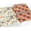 Papiers créatifs - Motifs colombien et aztèque - Scrapbooking - 12 feuilles - 50x70cm