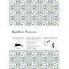 photo-Papiers créatifs - Motifs bouddhistes - Scrapbooking - 12 feuilles - 50x70cm