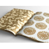 Papiers créatifs - Motifs bouddhistes - Scrapbooking - 12 feuilles - 50x70cm