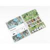 photo-Papiers créatifs - Motifs peinture impressionniste - Scrapbooking - 12 feuilles - 50x70cm