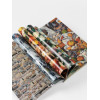 Papiers créatifs - Motifs peinture impressionniste - Scrapbooking - 12 feuilles - 50x70cm