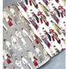 Papiers créatifs - Modèles femme fashion art déco 1920 - Scrapbooking - 12 feuilles - 50x70cm