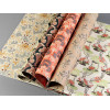 Papiers créatifs - Motifs art nouveau - Scrapbooking - 12 feuilles - 50x70cm