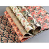 Papiers créatifs - Motifs art nouveau - Scrapbooking - 12 feuilles - 50x70cm