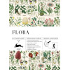 photo-Papiers créatifs - Illustrations fleurs et plantes - Scrapbooking - 12 feuilles - 50x70cm