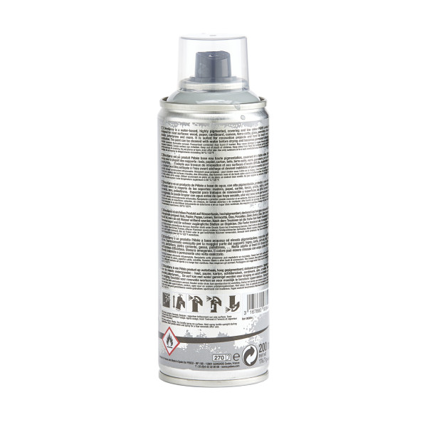 Bombe de peinture - Gris - Brillant - 844 - Pébéo - DecoSpray - 200ml - Tous supports
