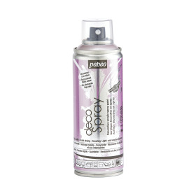 photo-Bombe de peinture - Lilas - Nacré - 864 - Pébéo - DecoSpray - 200ml - Tous supports