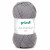 photo-Pelote de laine - Gris galet - 24 - 100% acrylique - 3,5/4,5 mm - Gründl - Lisa Premium