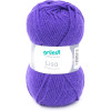 photo-Pelote de laine - Violet foncé - 21 - 100% acrylique - 3,5/4,5 mm - Gründl - Lisa Premium