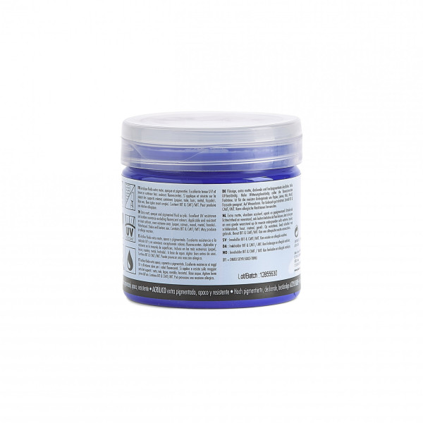 Peinture acrylique - Extra mate - Bleu outremer - 256010 - Pébéo Mat Pub - 140ml