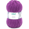 10 pelotes de laine - Pourpre - 48 - 100% acrylique - 3,5/4,5 mm - Gründl - Lisa Premium