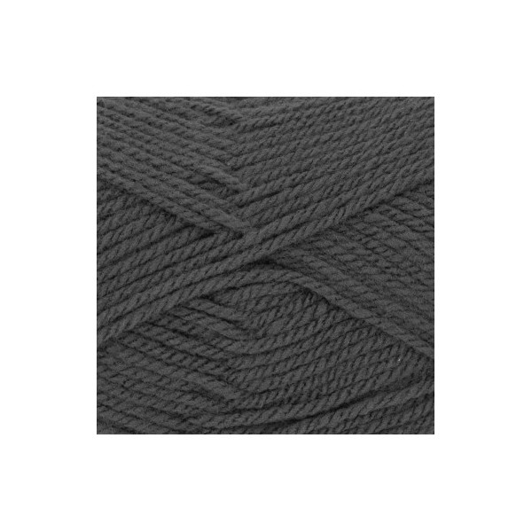 10 pelotes de laine - Anthracite - 25 - 100% acrylique - 3,5/4,5 mm - Gründl - Lisa Premium
