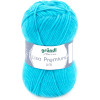 10 pelotes de laine - Bleu turquoise - 41 - 100% acrylique - 3,5/4,5 mm - Gründl - Lisa Premium