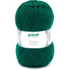 10 pelotes de laine - Vert sapin - 16 - 100% acrylique - 3,5/4,5 mm - Gründl - Lisa Premium