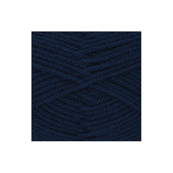 10 pelotes de laine - Bleu marine - 19 - 100% acrylique - 3,5/4,5 mm - Gründl - Lisa Premium