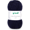 10 pelotes de laine - Bleu marine - 19 - 100% acrylique - 3,5/4,5 mm - Gründl - Lisa Premium