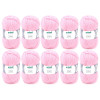 photo-10 pelotes de laine - Rose bébé - 5 - 100% acrylique - 3,5/4,5 mm - Gründl - Lisa Premium