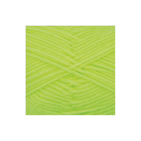 10 pelotes de laine - Vert fluo - 6 - 100% acrylique - 3,5/4,5 mm - Gründl - Lisa Premium